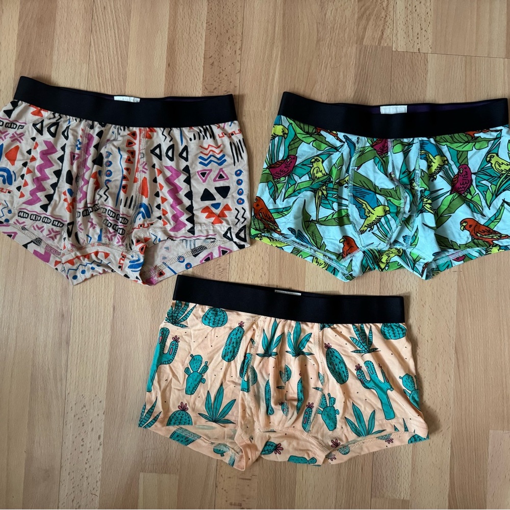 Bundle of 3 MeUndies Men’s Briefs Underwear Condition: New without Tags, S